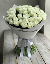 Букет 35 Белых роз в Пирочи