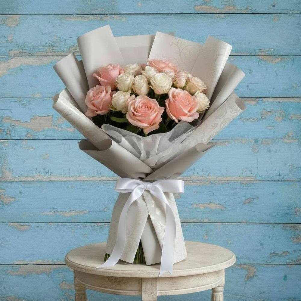 Букет цветов из: Розы в Пирочи