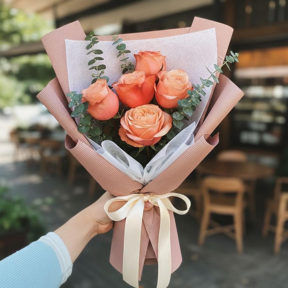 Букет цветов из: Розы в Пирочи