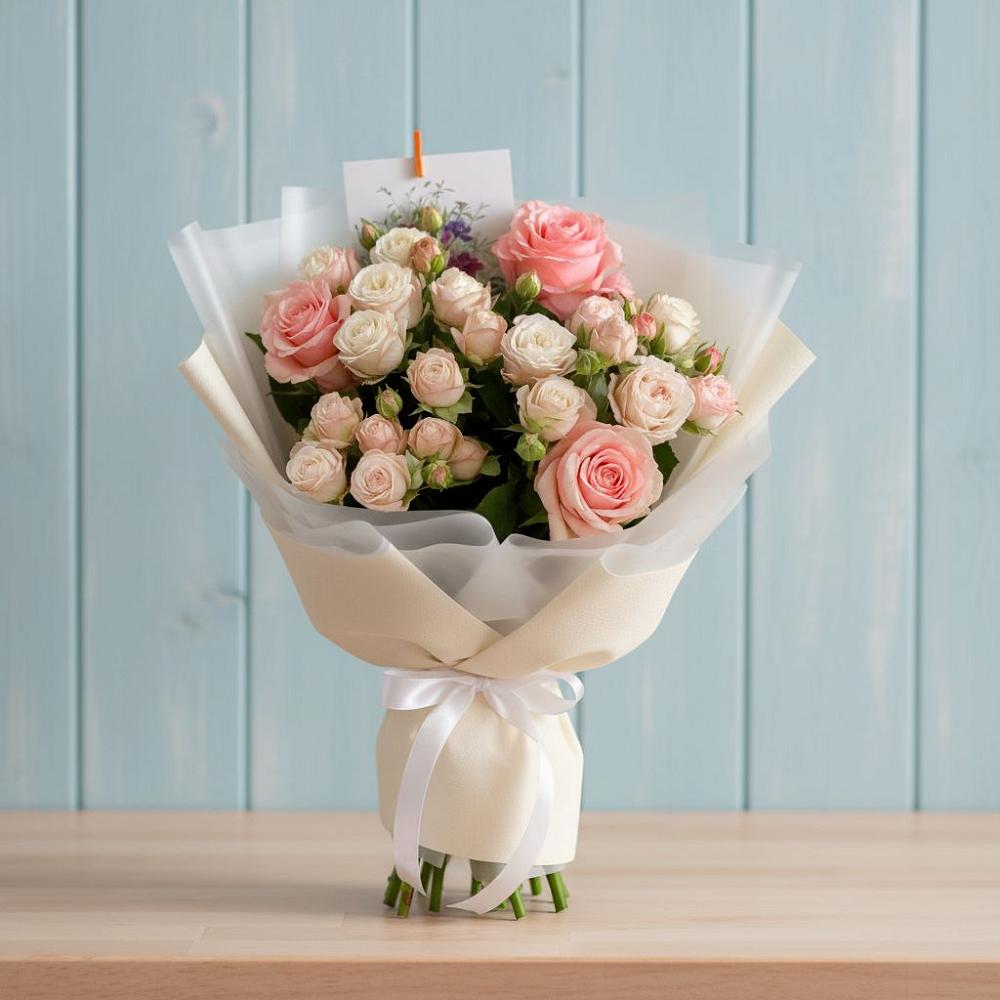 Букет цветов из: Розы в Пирочи