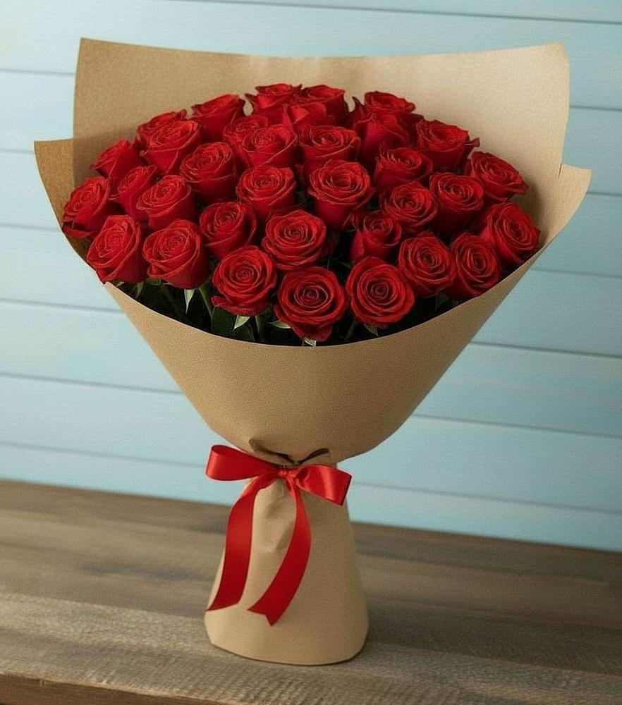 Букет Красные розы Милано в Пирочи
