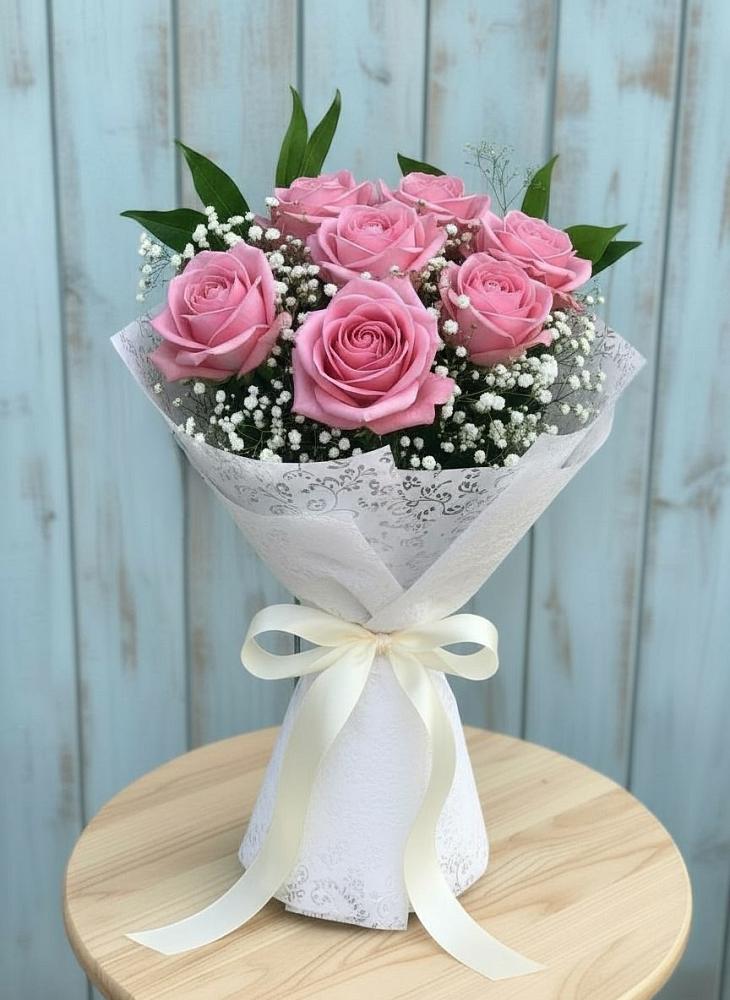 Букет цветов из: Розы в Пирочи