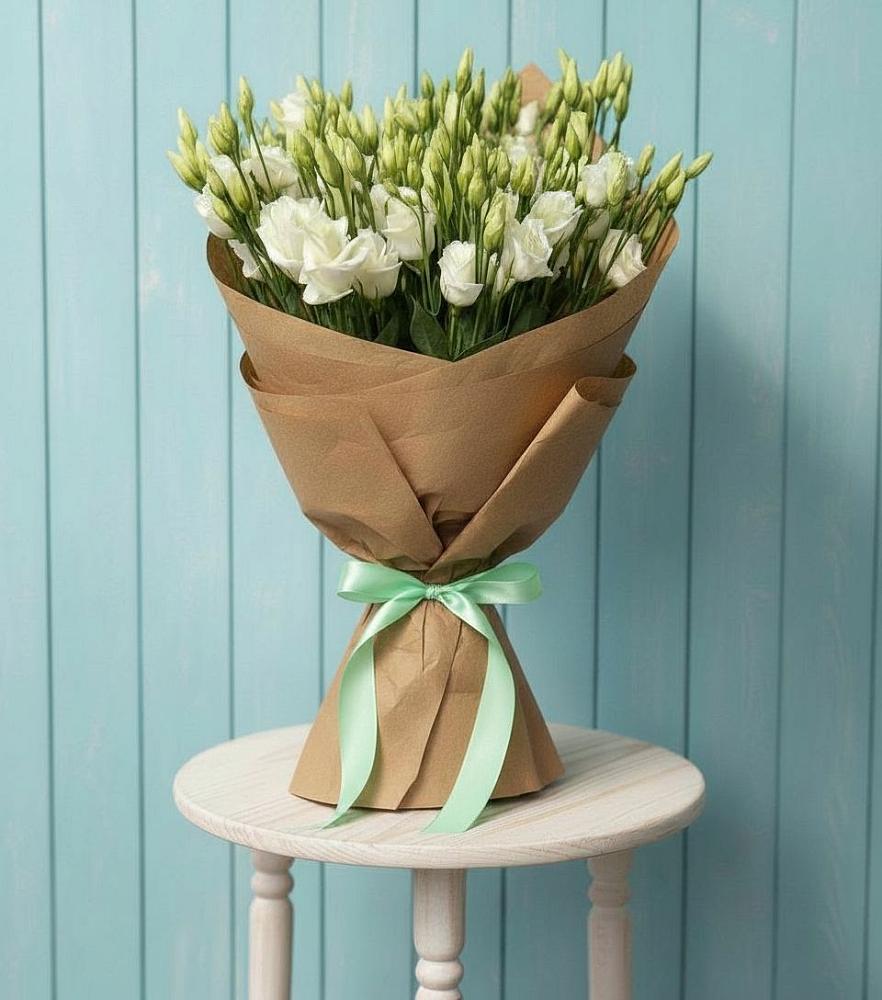 Букет цветов из: Лизиантусы в Пирочи