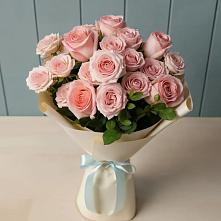 Букет Розовый шарм в Пирочи