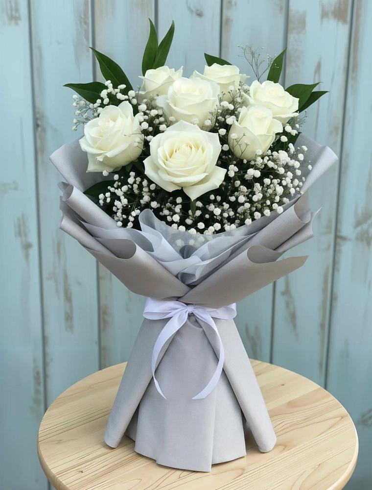 Букет цветов из: Розы в Пирочи