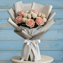 Букет цветов из:  Розы #REPLACE_PRED# Пирочи