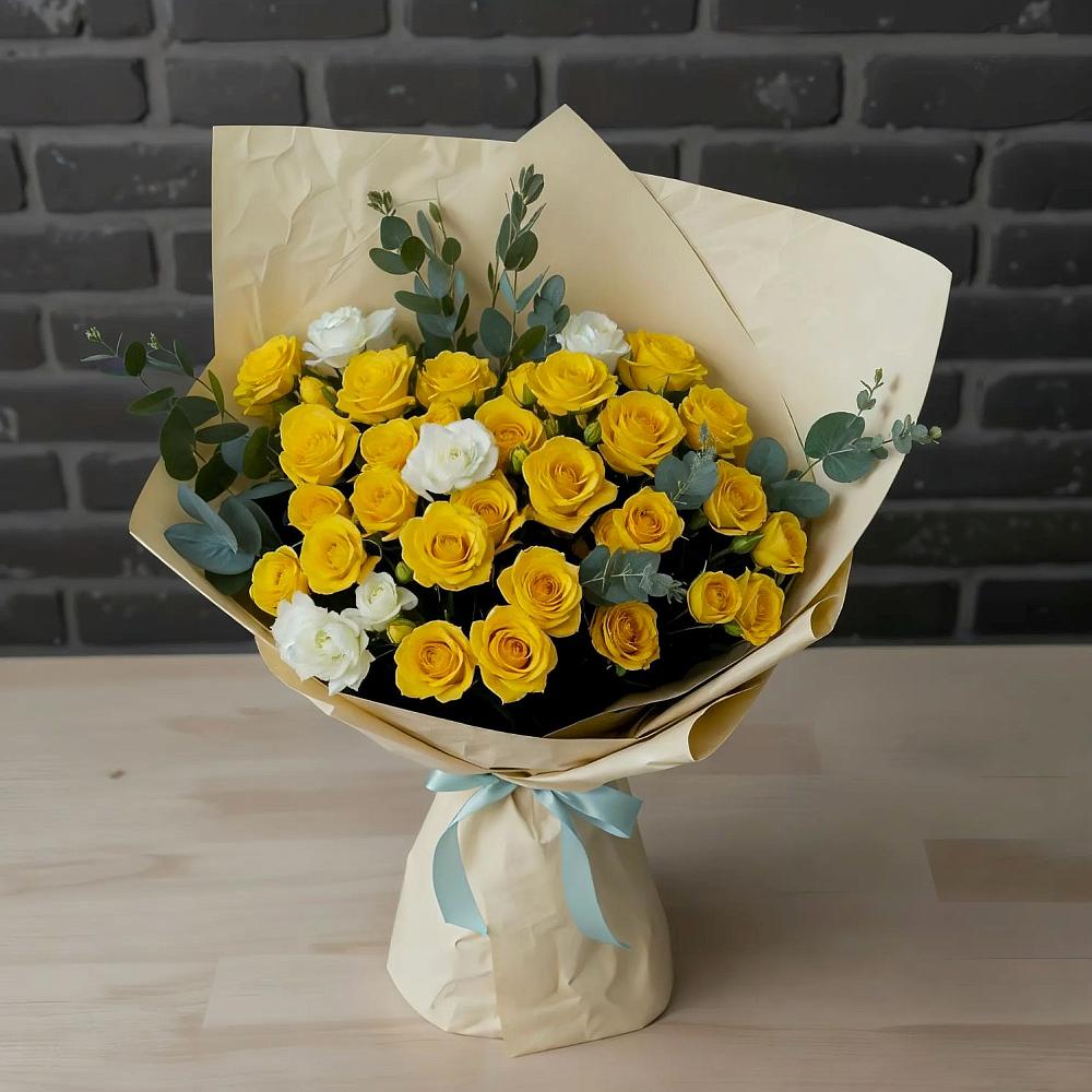 Букет цветов из: Розы в Пирочи