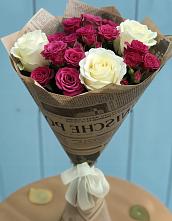 Букет цветов из:  Розы #REPLACE_PRED# Пирочи