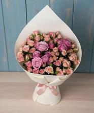 Букет цветов из:  Розы #REPLACE_PRED# Пирочи