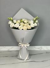 Букет цветов из:  Розы и Лизиантусы #REPLACE_PRED# Пирочи